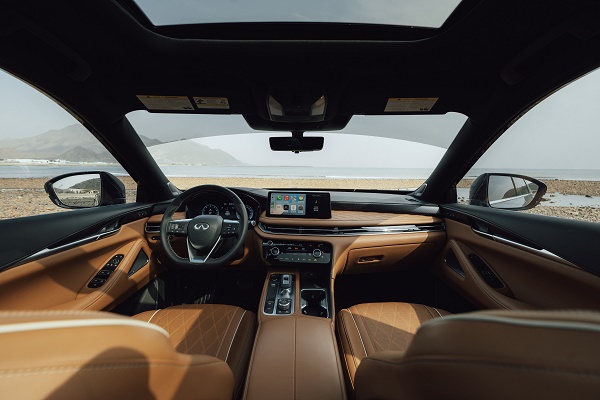 إنفينيتي QX60 لعام 2025: أعلى مستويات الراحة
