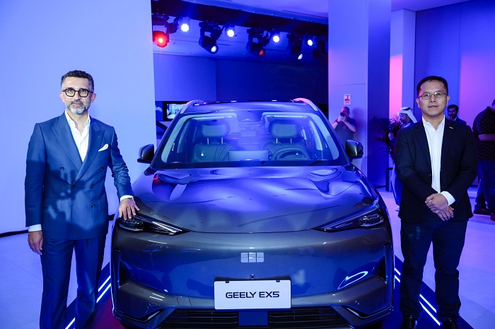 جيلي EX5 انطلاقة مستقبل التنقل الكهربائي في المنطقة