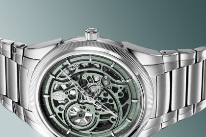 ساعة Tonda PF Skeleton: تحفة فنية باللون الأخضر الأردوازي من بارميجياني فلورييه