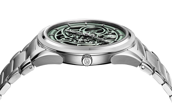 ساعة Tonda PF Skeleton: تحفة فنية باللون الأخضر الأردوازي من بارميجياني فلورييه