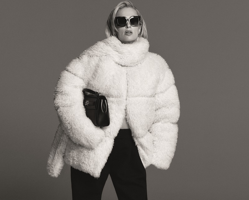 باريس هيلتون تتألق في حملة كارل لاغرفيلد لخريف وشتاء 2025