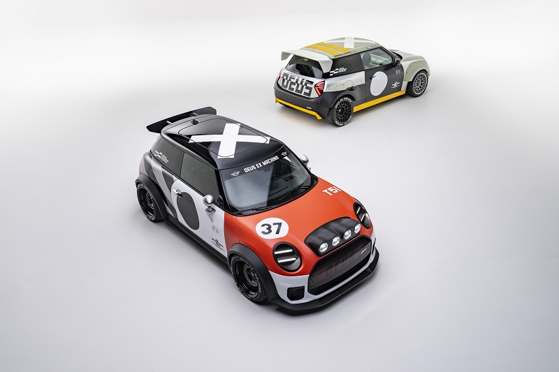 MINI JCW وDeus Ex Machina أيقونتان من شغف السباقات