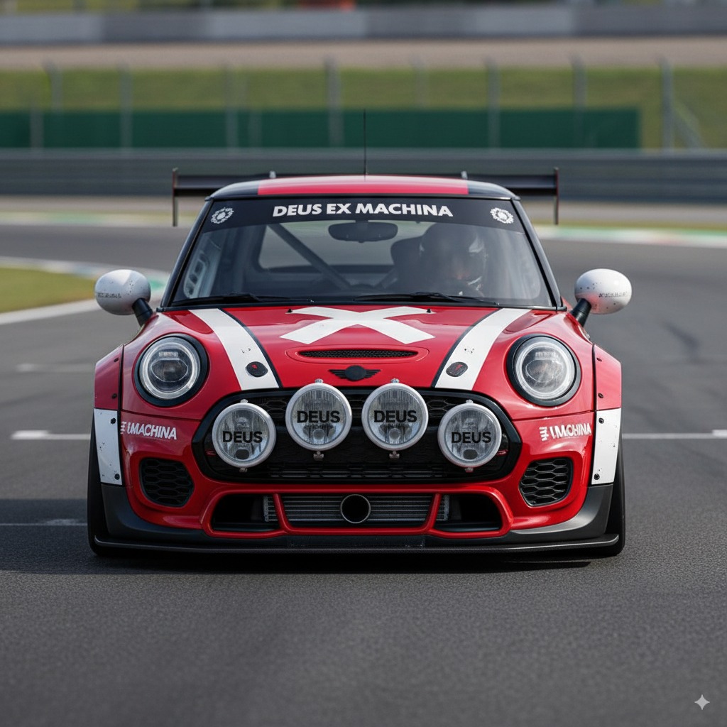 MINI JCW وDeus Ex Machina أيقونتان من شغف السباقاتفريد بين عالمين مختلفين يتقاسمان نفس الشغفMINI الكهربائية متعة القيادة المستدامة والأسلوب الفريد 