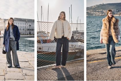 PESERICO ADV FW25 2998 المعطف أيقونة الأناقة المموّهة