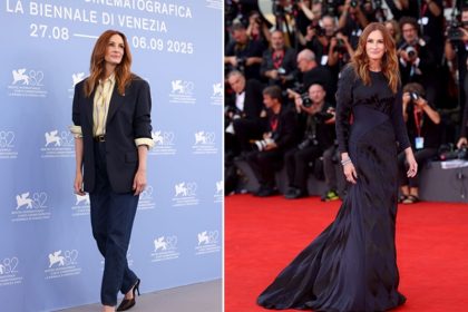 فيرساتشي وجوليا روبرتس عودة الأناقة الكلاسيكية بلمسة عصرية