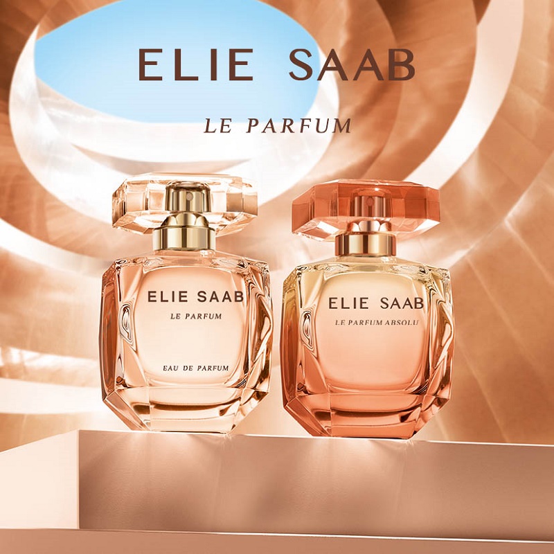 LE PARFUM ABSOLU عطر إيلي صعب الجديد هالة من الإشراقة والتألق