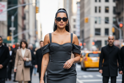 دوا ليبا تتألق بفستان من كالفن كلاين في مدينة نيويورك: لمسة أناقة عصرية