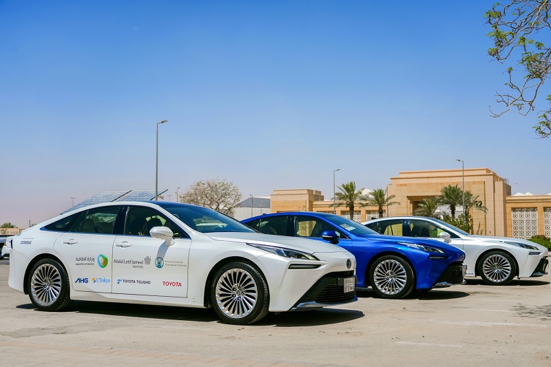 عبد اللطيف جميل وتويوتا تختتمان مشروع الهيدروجين  