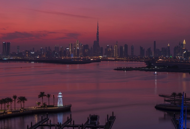 فندق بالاس خور دبي وفندق العنوان كريك هاربر 3 فندق بالاس خور دبي وفندق العنوان كريك هاربر