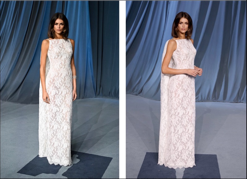 كايا جربر تتألق في حفل متحف الأكاديمية الخامس بفستان Givenchy من تصميم سارة بيرتون. خطفت عارضة الأزياء الشهيرة،