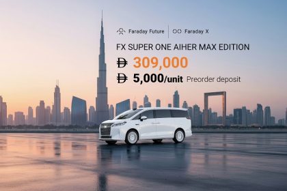إنييستا أول مالك لـ فاراداي فيوتشر FX Super One في دبي