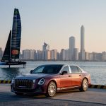 HONGQI تدشن سيارة GUOYA الفاخرة الجديدة من أبوظبي.