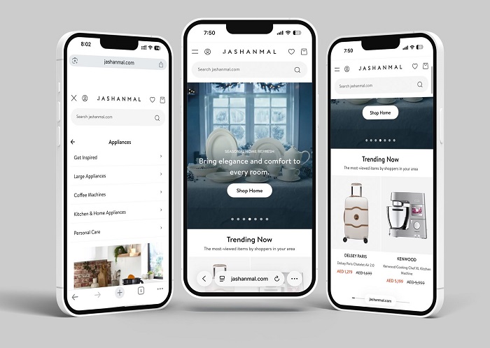 جاشنمال تطلق منصتها الرقمية الجديدة بتجربة تسوق متطورة