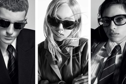 أناقة هندسية مجموعة نظارات سان لوران لخريف 2025