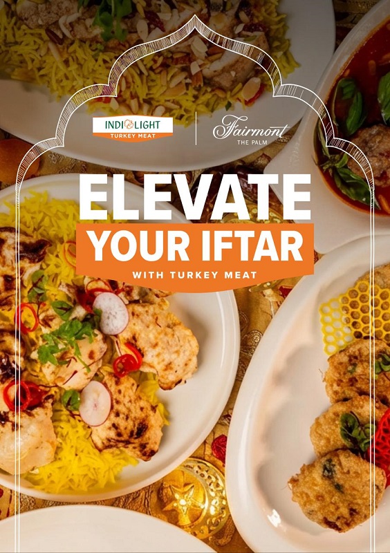 إفطار فاخر في دبي إنديلايت تجربة حصرية للحم الديك الرومي