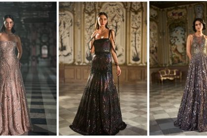 سيما غوجرال أزياء هوت كوتور وفساتين سهرة تنبض بالفخامة العصرية