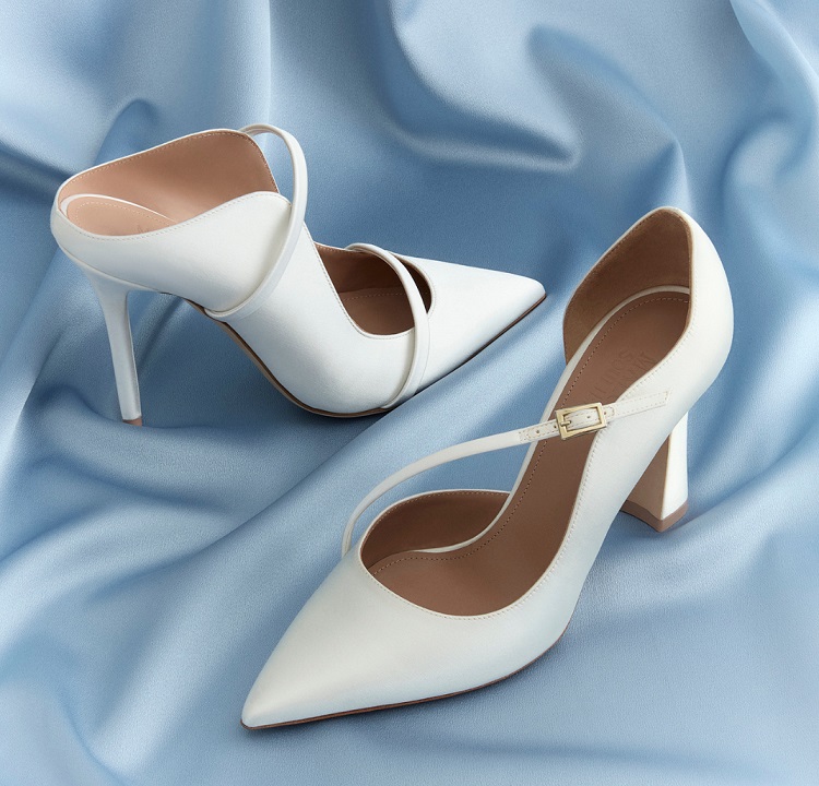  مالون سولييه تطلق أول مجموعة أحذية زفاف دائمة للعروس العصرية