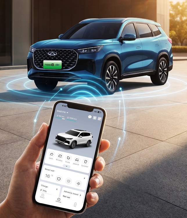 تحكم بلا حدود كيف ينقل تطبيق CarLinko من شيري تجربة سيارات سوبر هايبرد إلى المستقبل؟