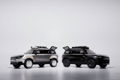 ميني كونتري مان المعدلة بالتعاون مع Vagabund مسرح صوتي متنقل