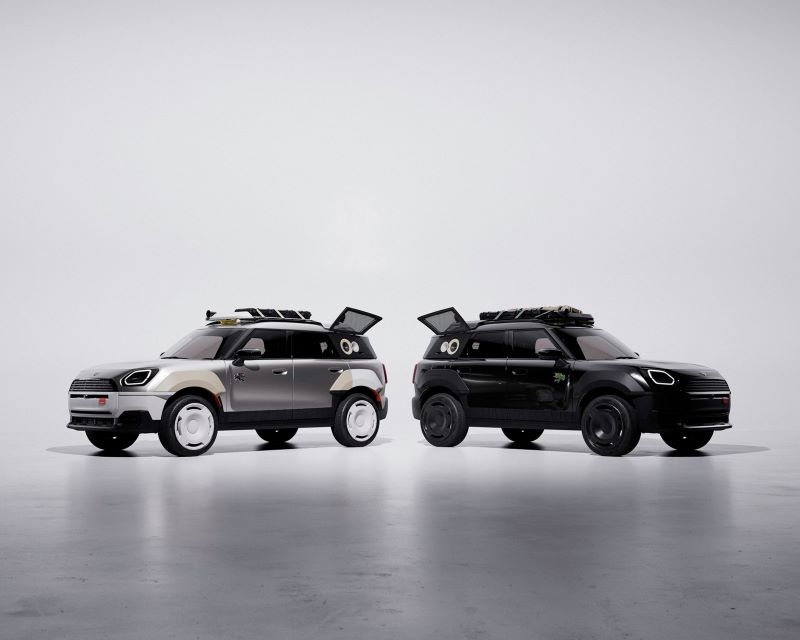 ميني كونتري مان المعدلة بالتعاون مع Vagabund مسرح صوتي متنقل