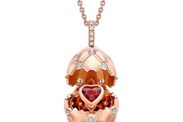 Fabergé The new Treillage Brushed Rose Gold & Diamond