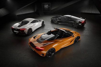 McLaren's Exclusive 60th Anniversary
