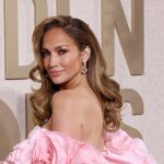 Jennifer Lopez attends the 81st Annual Golden Globe Awards