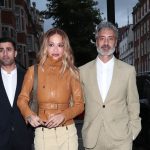 Rita Ora & Taika Waititi Wearing Burberry In London