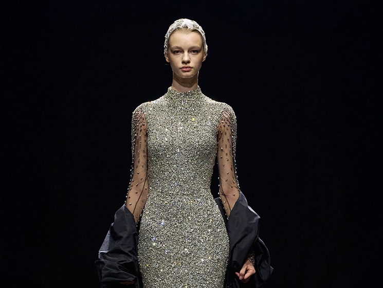 PAOLO SEBASTIAN DEBUTS AT DUBAI FASHION WEEK WITH POLVERE DI STELLE COUTURE COLLECTION