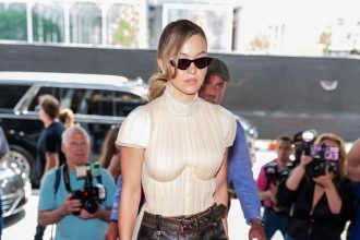 Sydney Sweeney wears McQueen