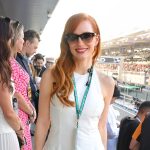 Jessica Chastain, Abu Dhabi Grand Prix