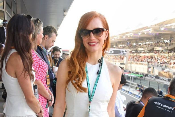 Jessica Chastain, Abu Dhabi Grand Prix