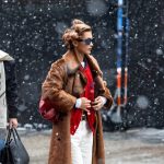 Bella Hadid in MANGO