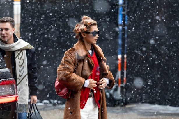 Bella Hadid in MANGO